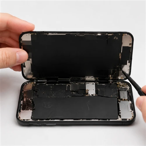Ki jan yo ranplase yon ekran iPhone etap pa etap?